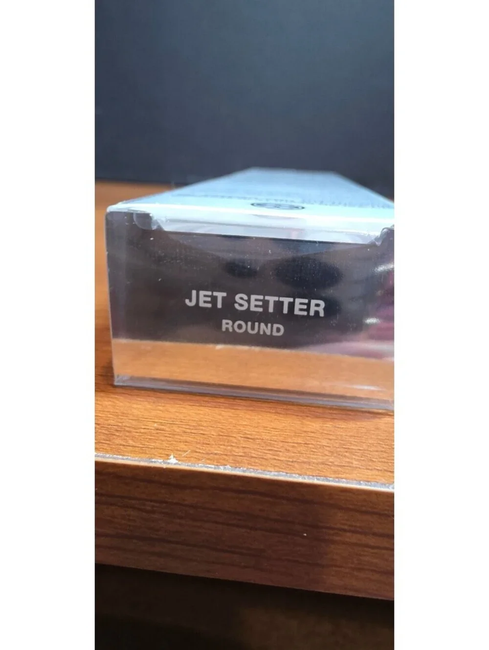 Static Nails reusable pop on manicures round style color: Jet Setter